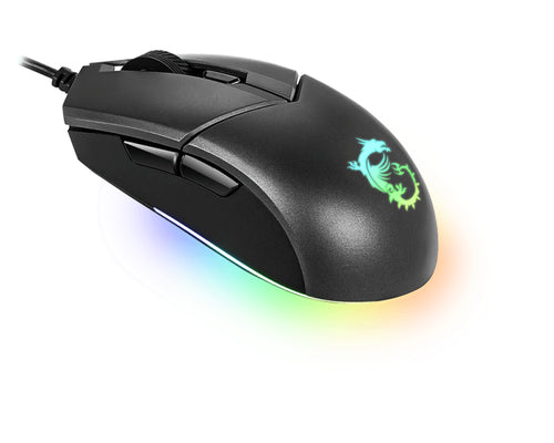 MSI CLUTCH GM11 WHITE Gaming Mouse '2-Zone RGB, upto 5000 DPI, 6 Programmable button, Symmetrical design, OMRON Switches, Center' MSI CLUTCH GM11 WHITE Gaming Mouse '2-Zone RGB, upto 5000 DPI, 6 Programmable button, Symmetrical design, OMRON Switches, Center'